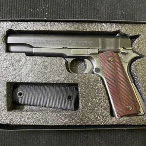Alternative view of Mô hình Súng Kim Loại M1911 MÀU KHÓI – AQK , đạn nhựa 6mm / cắc bụp , tỷ lệ 1 : 1