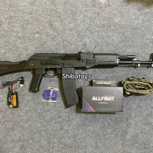 Alternative view of Mô Hình 90 % Kim Loại AK74MN / RX / 95cm, Chế Độ chơi liên thanh , đạn thạch , sạc pin , tỷ lệ 1/1 , Full Box