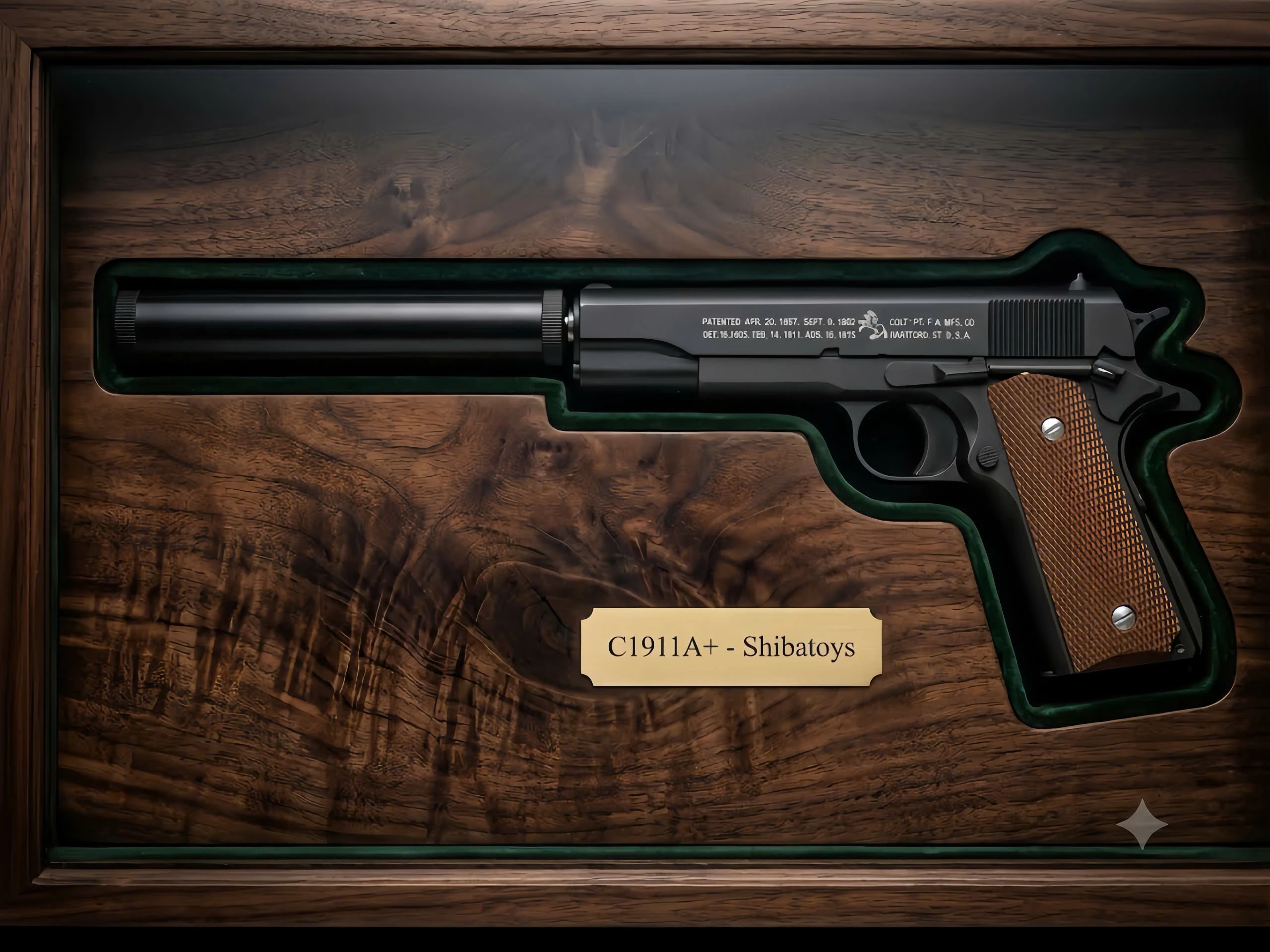 Mô hình Súng 80 % Kim Loại CM1911A+ , Sử dụng nhựa đạn nhựa 6mm , tỷ lệ 1 : 1