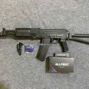 Alternative view of Mô Hình 90 % Kim Loại AK102/ RX / 85cm, Chế Độ chơi liên thanh , đạn thạch , sạc pin , tỷ lệ 1/1 , Full Box