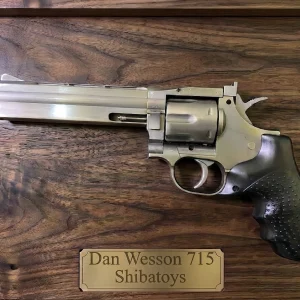 Mô hình Súng 90 % Kim Loại HY DAN WESSON 715 , Sử dụng nhựa đạn nhựa 6mm , Hạt thạch mềm , pháo diêm hiệu ứng , chế độ cắc bụp