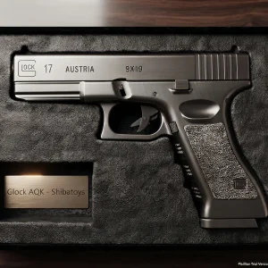 Mô hình Súng Kim Loại Glock Bạc – AQK , đạn nhựa 6mm / cắc bụp , tỷ lệ 1 : 1